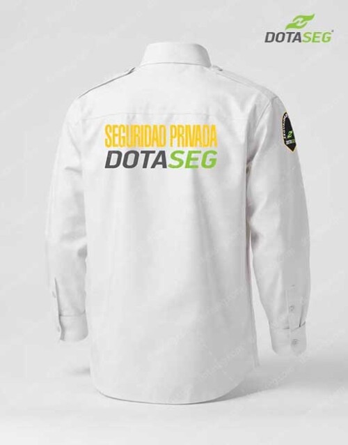 Camisa de vigilancia con charreteras y bolsillos DOTASEG